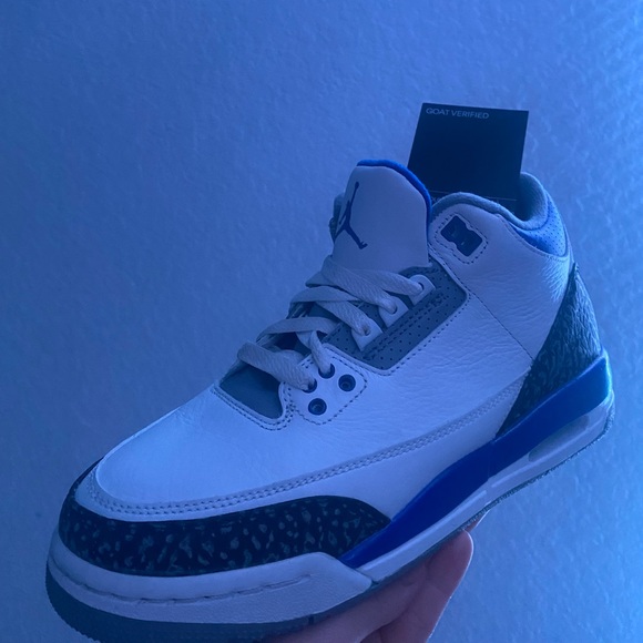 Jordan retro 3 racer blue 7y - Picture 1 of 3